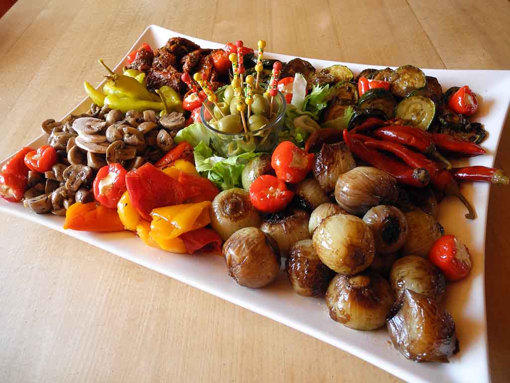 Culinaria Schwabach - Antipasti/Tapas (Gemüse)